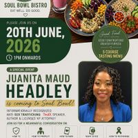 Call Soul Bowl on 0735 373 5179 (Mon-Fri 9-6, Sat-Sun 12-6) to book at Soul Bowl in London