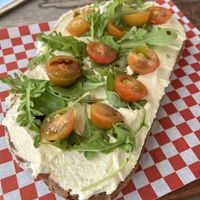 Hummus Sandwich  at Surfspot Curacao in Willemstad