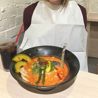   at Halal Wagyu & Vegan Ramen GYUMON SHIBUYA Center Gai in Tokyo