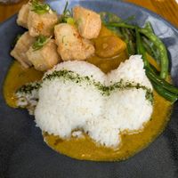 Neko's Signature Curry with Fried Tofu at Cat-themed Japanese Cafe | Neko Geelong in Geelong