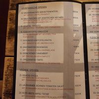 Speisen & Getränkekarte at Fachwerk Hoffnungsthal in Nordrhein-westfalen