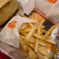 Pommes at Burger King  in Bayern