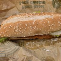 Long chicken plant based at Burger King  in Bayern