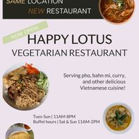 at Happy Lotus Veggie Restaurant in Calgary