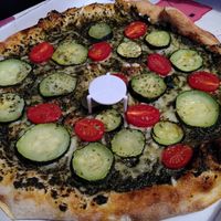 Nerano vegan pizza at Come va? Pizza in Catalunya