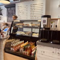 ordering counter  at Cafe One Eight in Lancaster