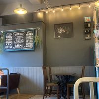 The interior   at Power Plant Cafe in Plymouth