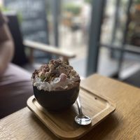 Hot chocolate   at Power Plant Cafe in Plymouth