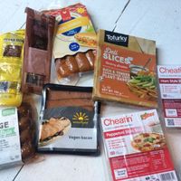 Vegan Meats Haul!  at Power Plant Cafe in Plymouth