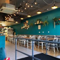 Interior at Power Plant Cafe in Plymouth