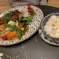 Vegane Ente   at Ananda Vegan Indochine Tapas & Sushi Bar in Regensburg