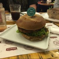 Vegan pee wee at Jazz Resto e Burgers in Sao Paulo