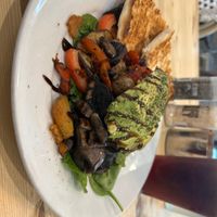 Vegan stack  at Mascot Corner Cafe in Mascot