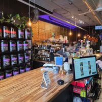 Order counter at Eli Tea Bar in Chicago