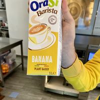 Brand of milk (from Italy) -soy based btw  at Aregak Bakery and Café in Shirak Province