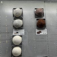 Vegan mochi options  at Niji Mochis in London