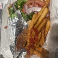 Falafel pita   at PELLA CAFE in Arkansas