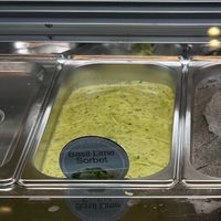 Basil lime sorbet  at Scoop  in Phnom Penh