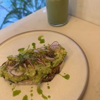 Avocado toast   at Lalï in London