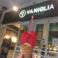 Cherry + peanut butter, banana & chocolate  at Vaniglia - Ibn Gvirol in Tel Aviv