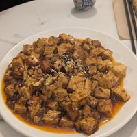 Mapo tofu at Peony Café in England