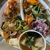 another plate at Daoxin Vegetarian Cafeteria in Changchun