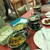 vegan thali at Royal Restaurant in Hua Hin