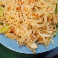 Vegan pad Thai at Royal Restaurant in Hua Hin
