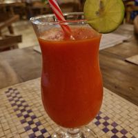 Papaya juice at The Hangout - Hiriketiya in Southern Province