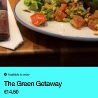 The vegan option  at Fric-Frac in Ile-de-france