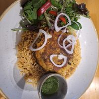 Chickpea pulao at Mountain Momo in Edinburgh