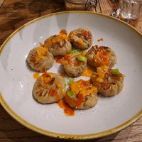 Soy and veg momo at Mountain Momo in Edinburgh