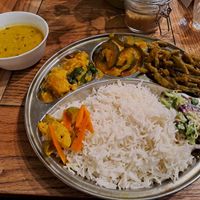 Nepalese Thali at Mountain Momo in Edinburgh
