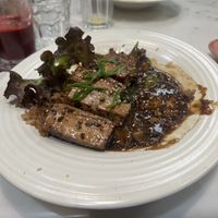 Tofu and veg Asian style with rice bowl  at Earth Cafe in Mumbai