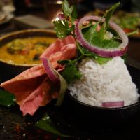 Vegetable Panang Curry (vegan) at BRASSERIE Saarbrücken in Saarland