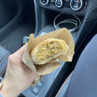 Sausage roll   at Cherry Darlings Bakehouse in Adelaide
