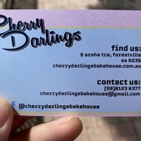Forever in my pocket.  at Cherry Darlings Bakehouse in Adelaide