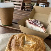 Yes I ate a pie and a cheesecake for breakfast, wanna fight?  at Cherry Darlings Bakehouse in Adelaide