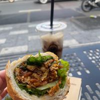 Spicy tofu at Bánh Mì XANH - Bánh Mì Chay in Thanh Pho Ho Chi Minh