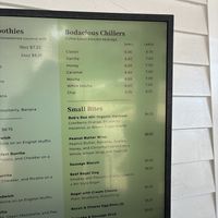 Menu   at Brew Thru in Pensacola