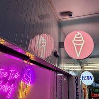 Business front.  at Scrunchy Millers Real Fruit Ice Cream & Gelato Auckland City in Auckland
