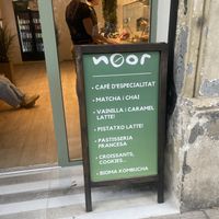 Entrance  at Noor Specialty Coffee in Barcelona