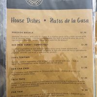 Menu  at Mystic by Prasada Pisac in Cuzco