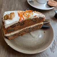Carrot Cake at Noble Tree Cafe in Ohio