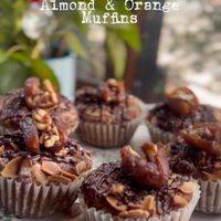 Vegan / Gluten Free 
Almond & Orange Muffins at Sweetfields' Cafe & Bakery in Birmingham