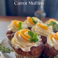 Vegan / Gluten Free 
Carrot Muffins at Sweetfields' Cafe & Bakery in Birmingham