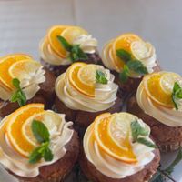 Vegan / Gluten Free 
Carrot Muffins at Sweetfields' Cafe & Bakery in Birmingham