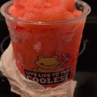 Cotton Candy (Please excuse it being slightly melted, as I was not able to take a photo right away) at Jeremiah's Italian Ice in Palm Coast