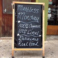 meatless Monday 100% vegan at GustOrganics in New York City