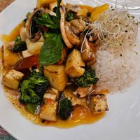 Prew wann con tofu at Pad Thai in Santiago